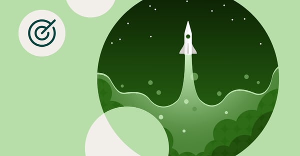 Illustration of a rocket