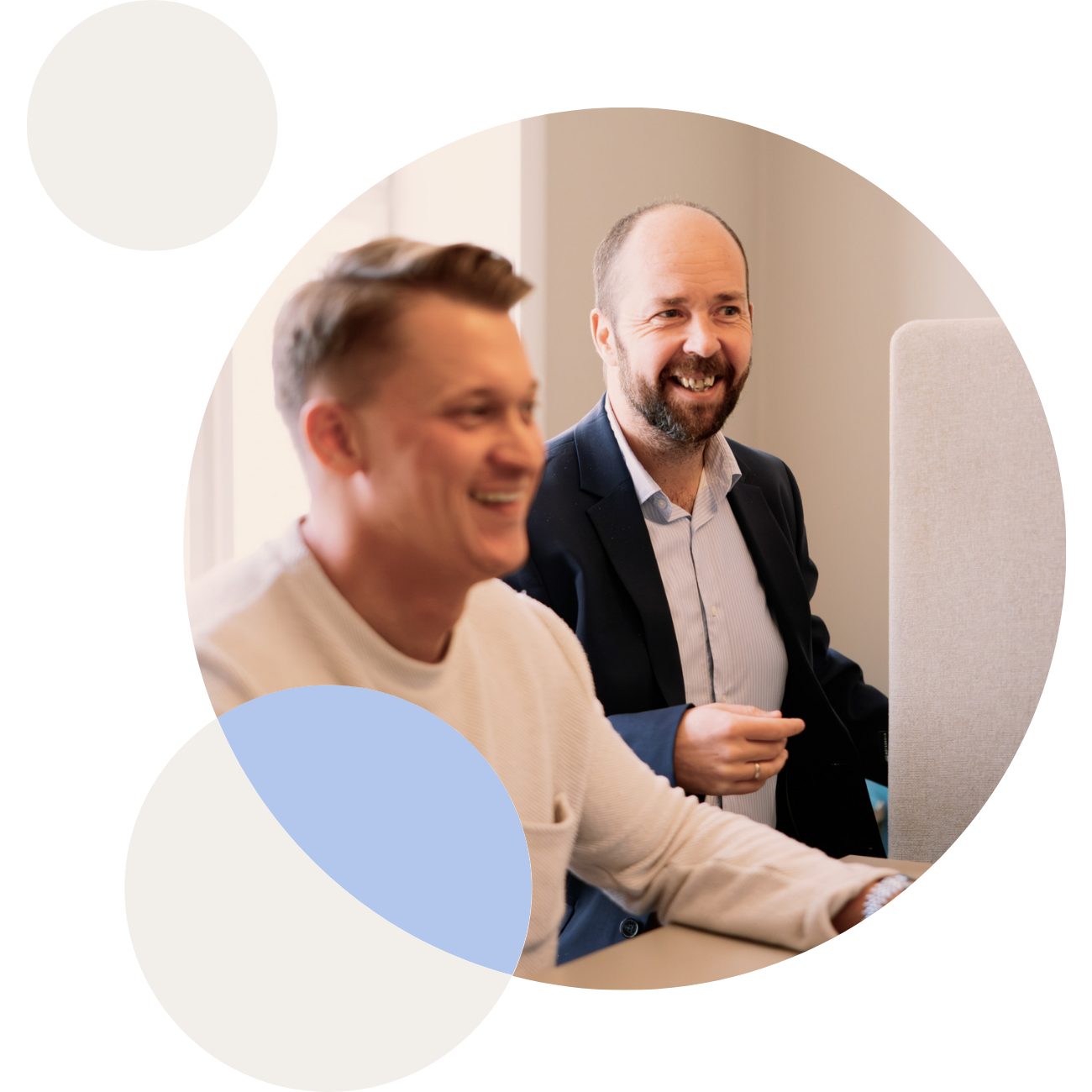 Woman checking delivery